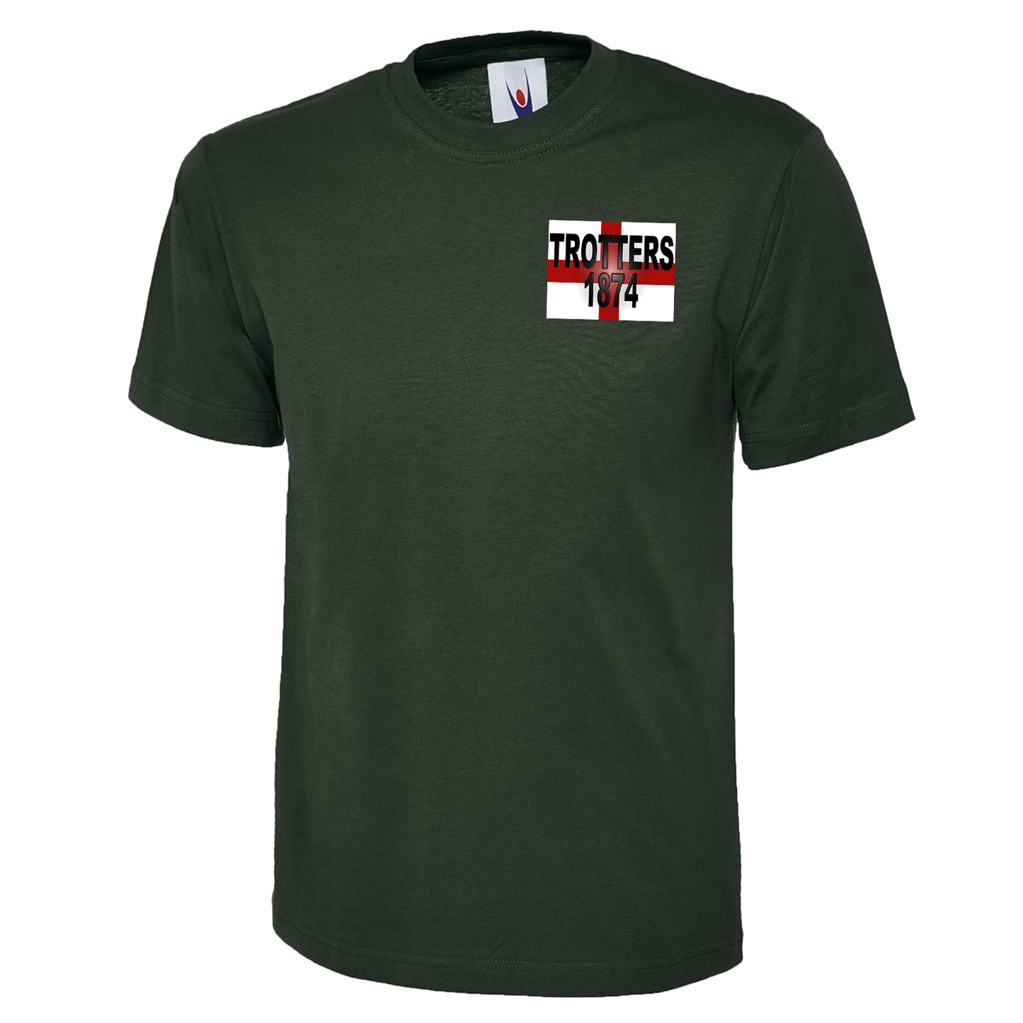 Trotters 1874 England Flag T Shirt