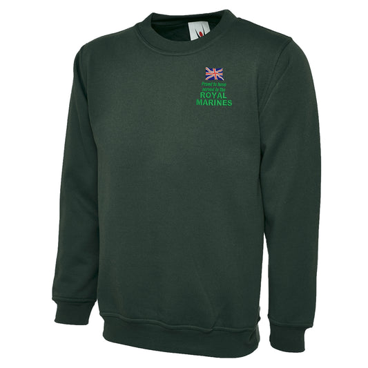 Proud to Have Served in The Royal Marines Sweatshirt