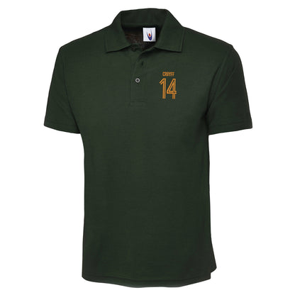Cruyff 14 Embroidered Classic Polo Shirt