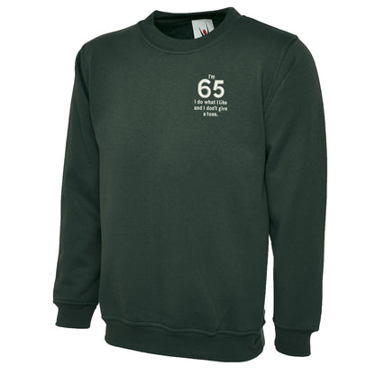 65th Birthday Sweatshirt