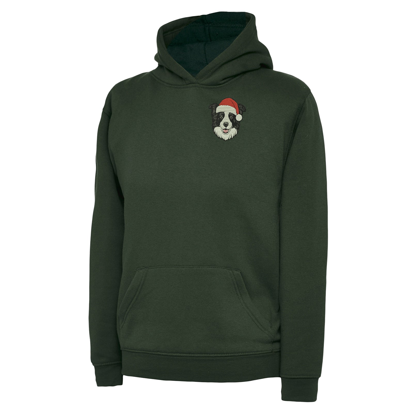 Children's Border Collie Christmas Hoodie