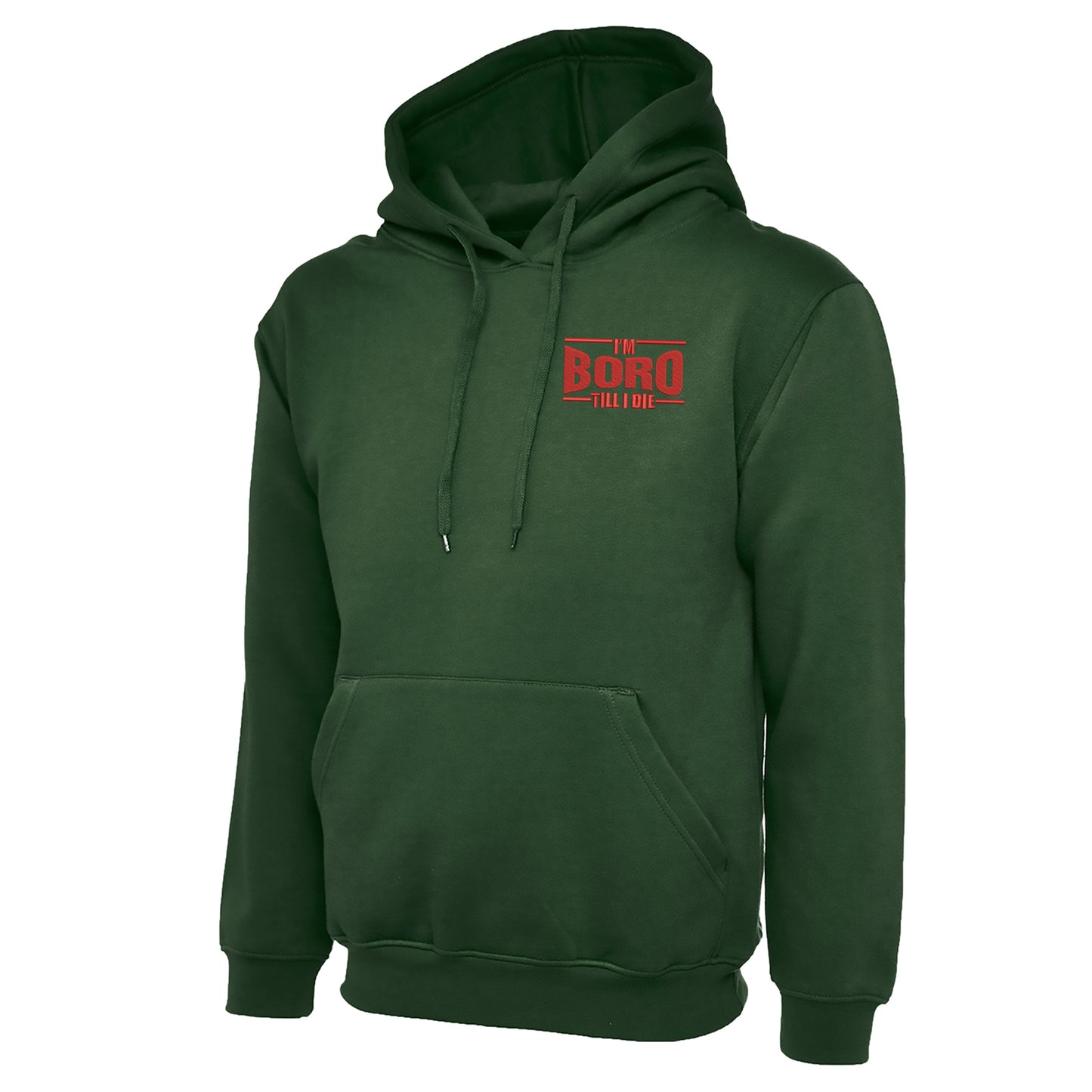 I'm Boro Till I Die Embroidered Classic Hoodie