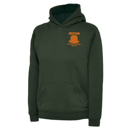 Retro Luton League Cup Winners 1988 Embroidered Children's Hoodie