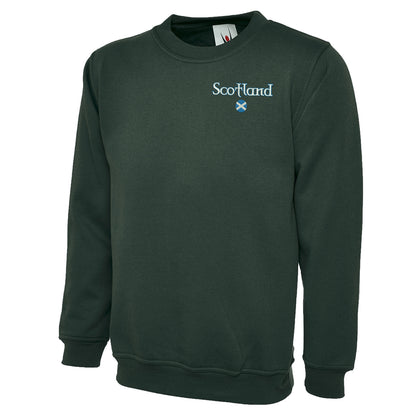 Scotland Circle Flag Sweatshirt