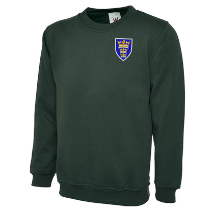 Retro Hull 1935 Embroidered Classic Sweatshirt