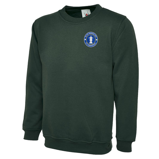 Retro Leicester Tigers Rugby Union Sweatshirt 