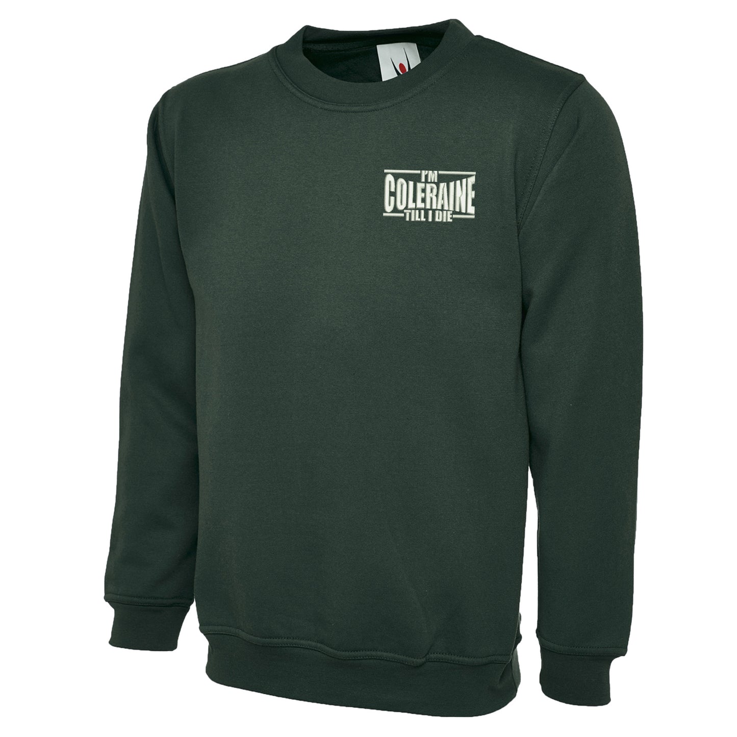 I am Coleraine Embroidered Sweatshirt