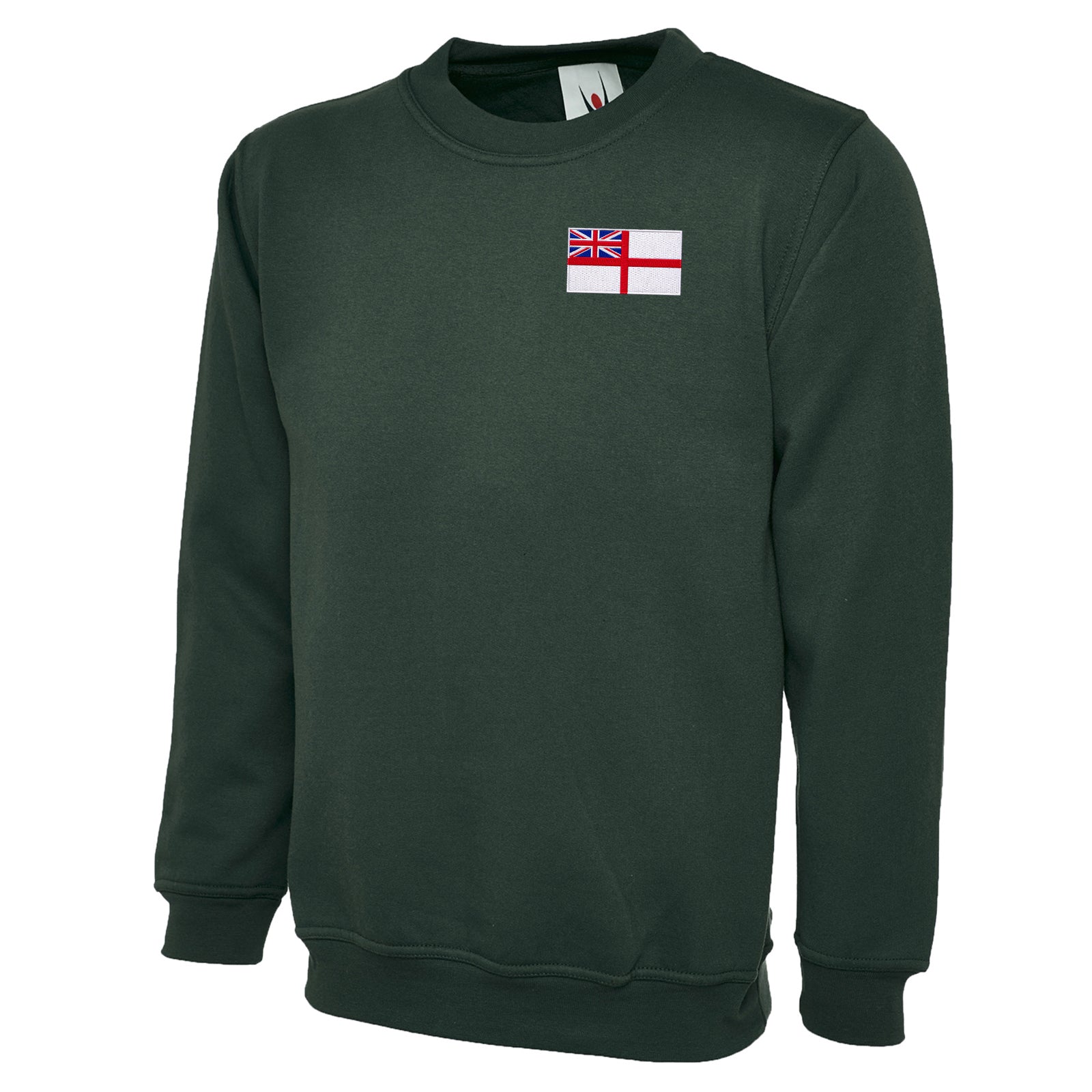 Royal Navy White Ensign Flag Sweatshirt
