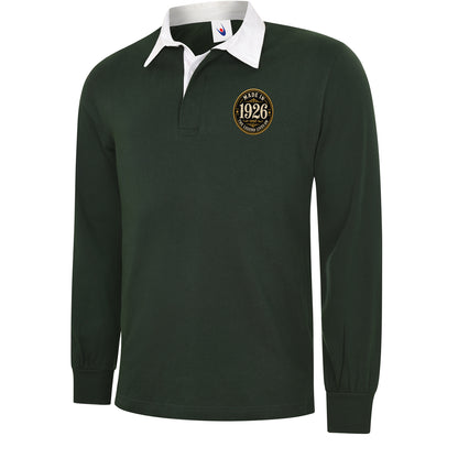 Made in 1926 Birthday Football Top 