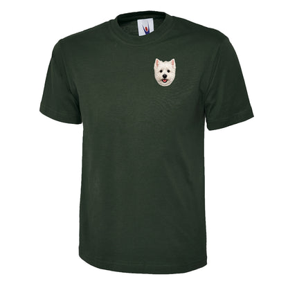 Childs Westie Dog Face Shirt 