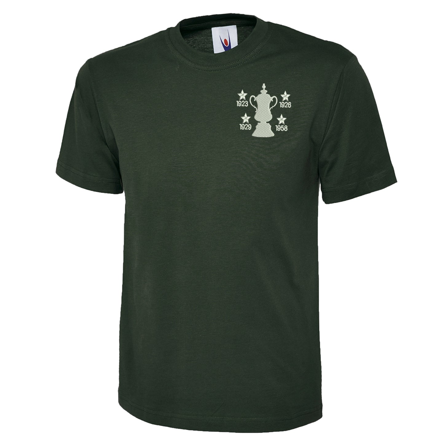Retro Bolton Four Time Cup Winners Classic T-Shirt