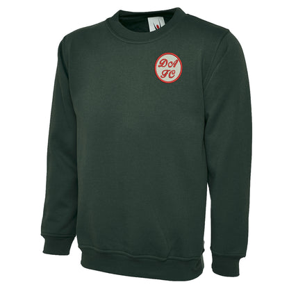 Retro Dunfermline 1971 Embroidered Classic Sweatshirt