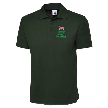 Proud to Have Served in The Royal Marines Polo Shirt