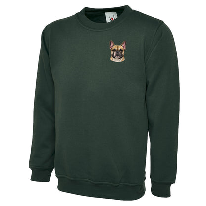 French Bulldog Dog Face Sweatshirt 
