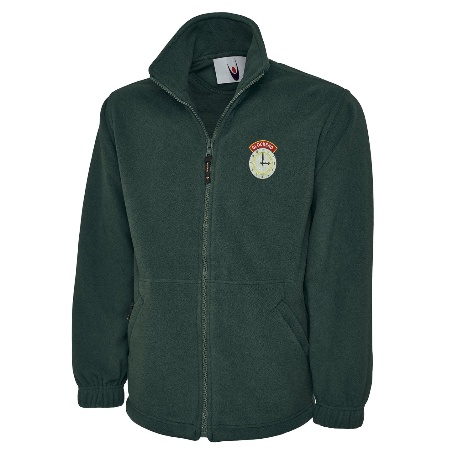 Clockend Embroidered Premium Fleece