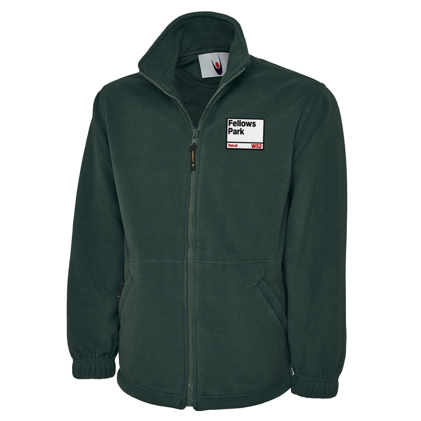 Retro Fellows Park Walsall Football Fleece Jacket