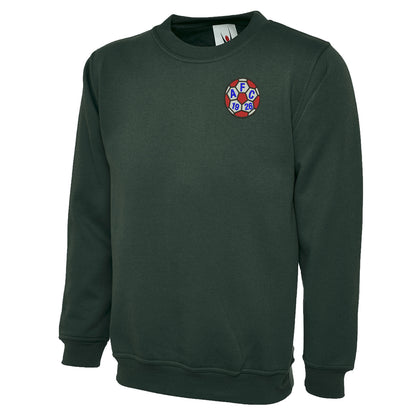 Retro Aldershot 1981 Embroidered Classic Sweatshirt