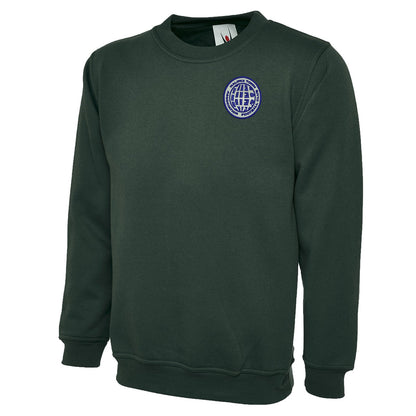 Retro Halifax 1970s Embroidered Classic Sweatshirt