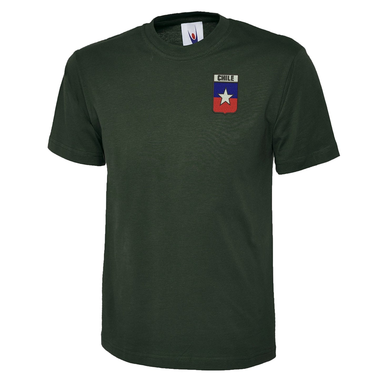Retro Chile Rugby 1953 Embroidered Classic T-Shirt