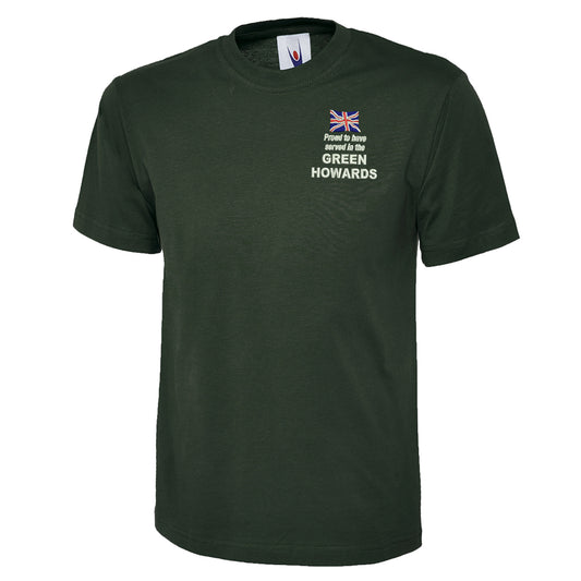Proud to Have Served in The Green Howards T-Shirt