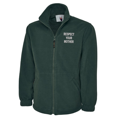 Respect Your Mother Fleece Jacket 