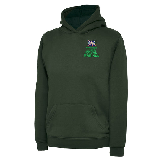 Children's Proud to Have Served in The Royal Marines Hoodie