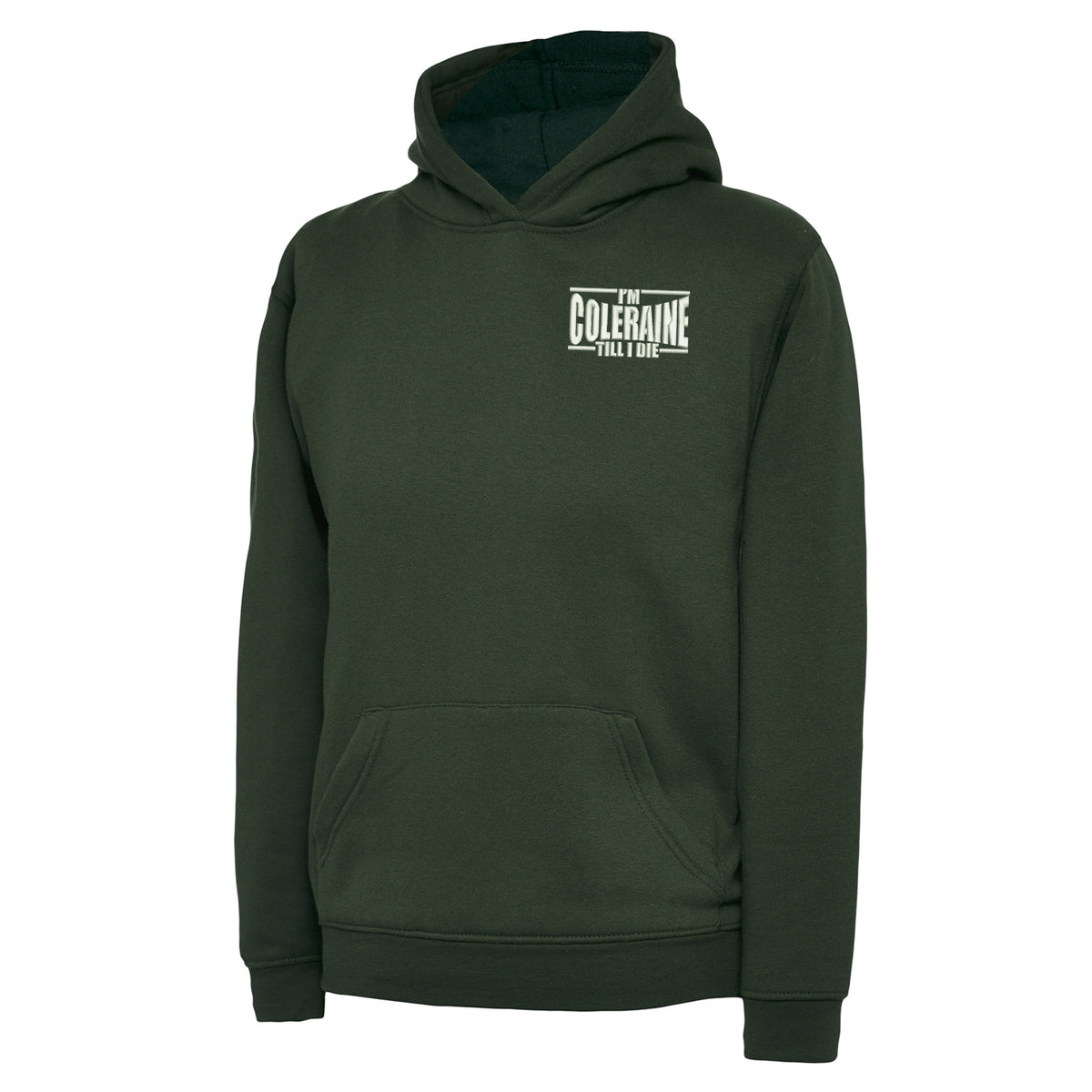 I am Coleraine Embroidered Hoodie