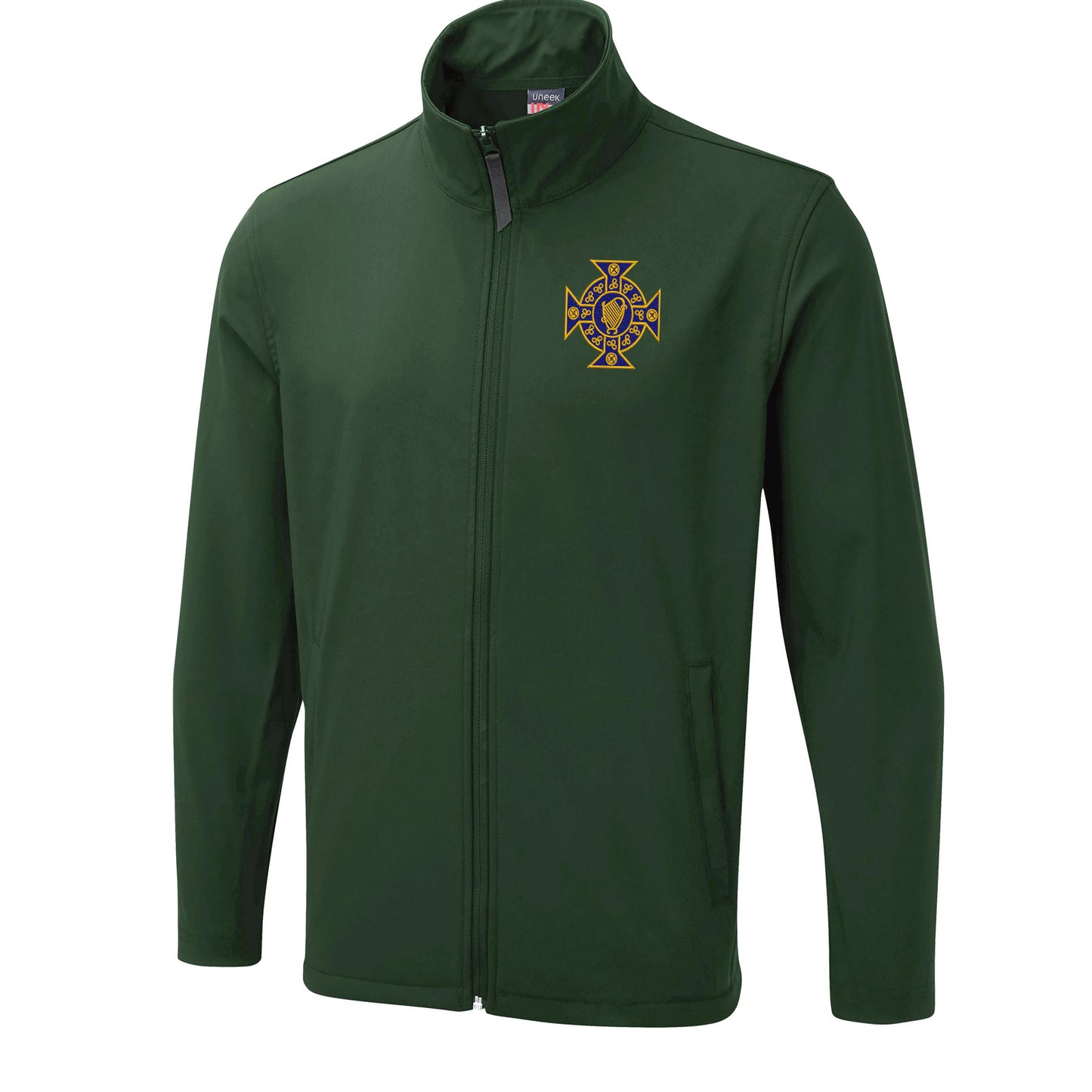 Retro Northern Ireland 1882 Embroidered Lightweight Soft Shell Jacket