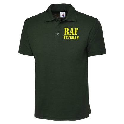 Royal Air Force Veteran Polo Shirt