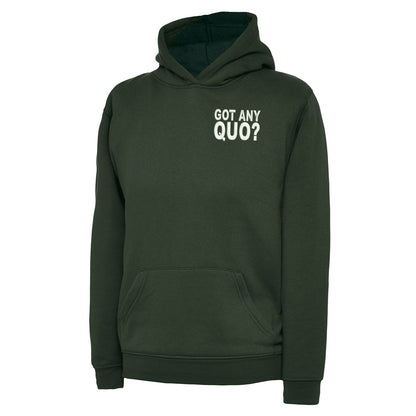 Got Any Quo Embroidered Children's Hoodie