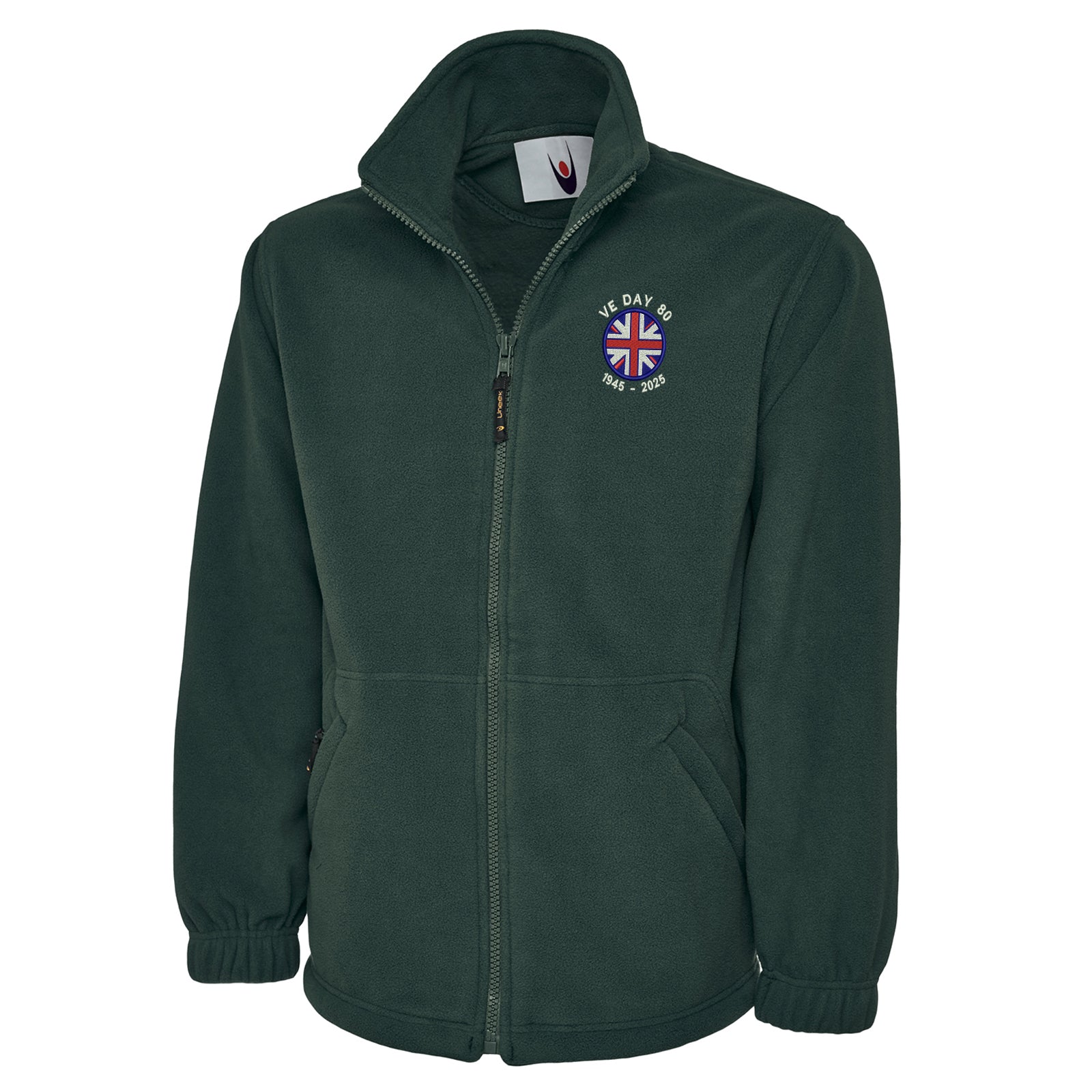 VE Day 80 1945-2025 Fleece Jacket