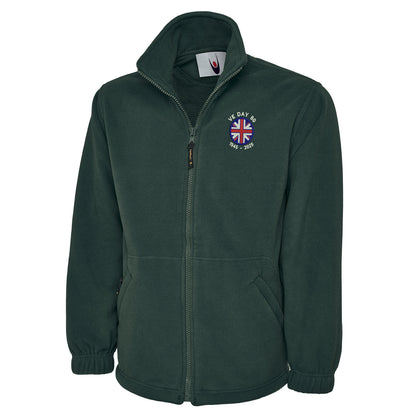 VE Day 80 1945-2025 Fleece Jacket