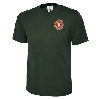 Retro Swindon Town Football League Cup Winners 1969 Embroidered Classic T-Shirt