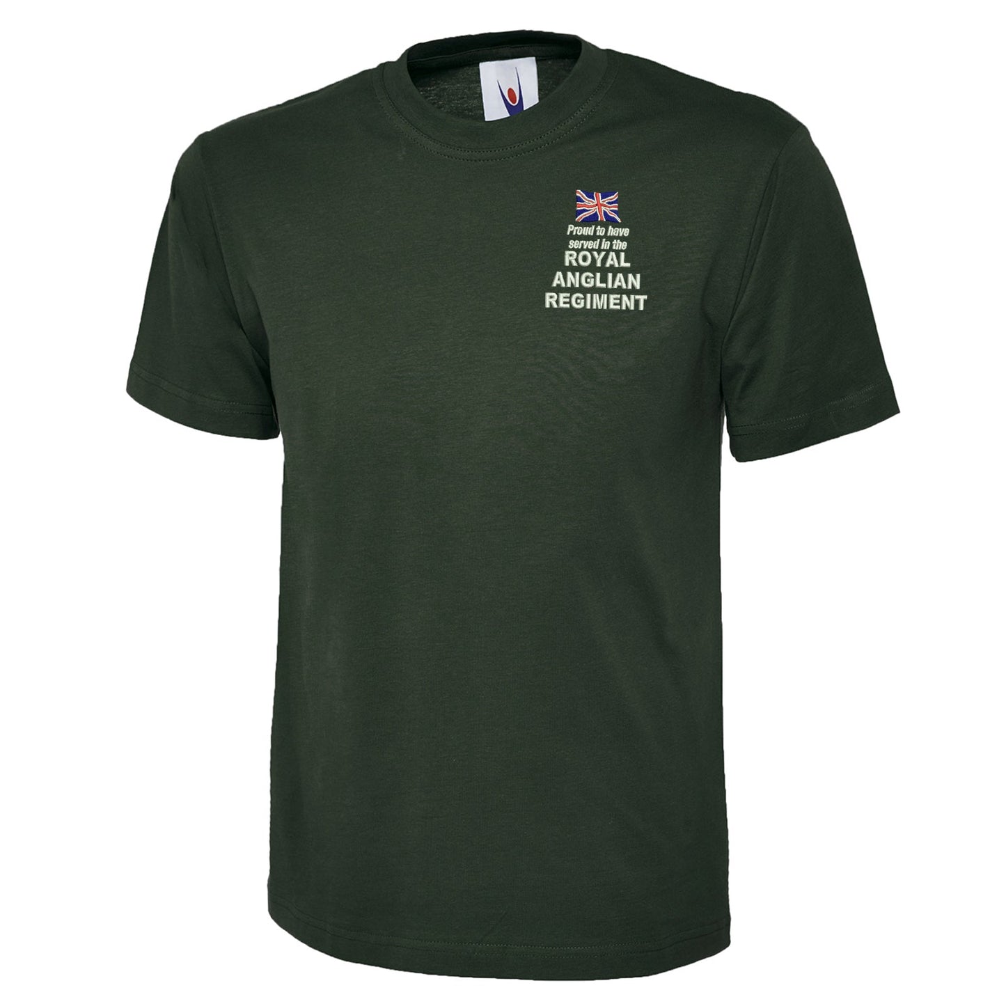 Proud to Have Served in The Royal Anglian Regiment Embroidered Classic T-Shirt