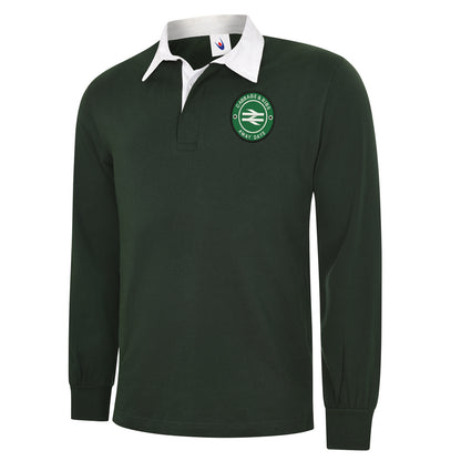 Cabbage & Ribs Away Days Embroidered Classic Rugby Shirt