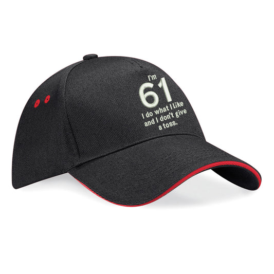 61st Birthday Baseball Cap