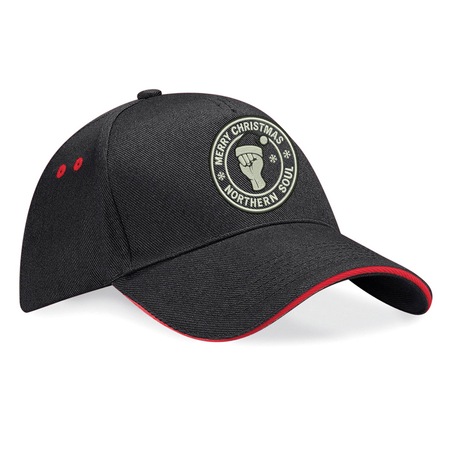 Northern Soul Christmas Baseball Cap
