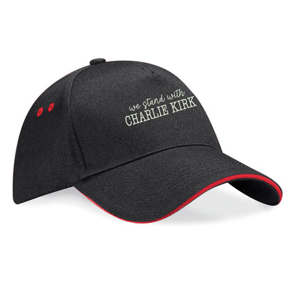 We Stand With Charlie Kirk Baseball Cap