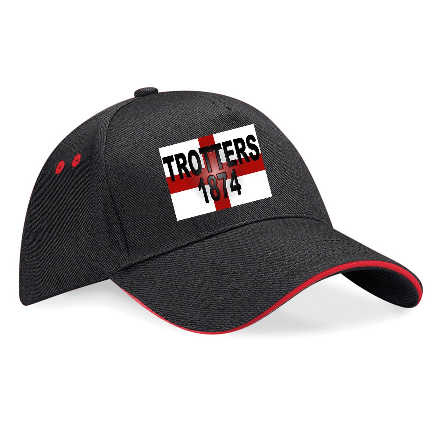 Trotters 1874 England Flag Baseball Cap