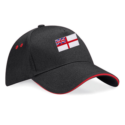Royal Navy White Ensign Flag Baseball Cap