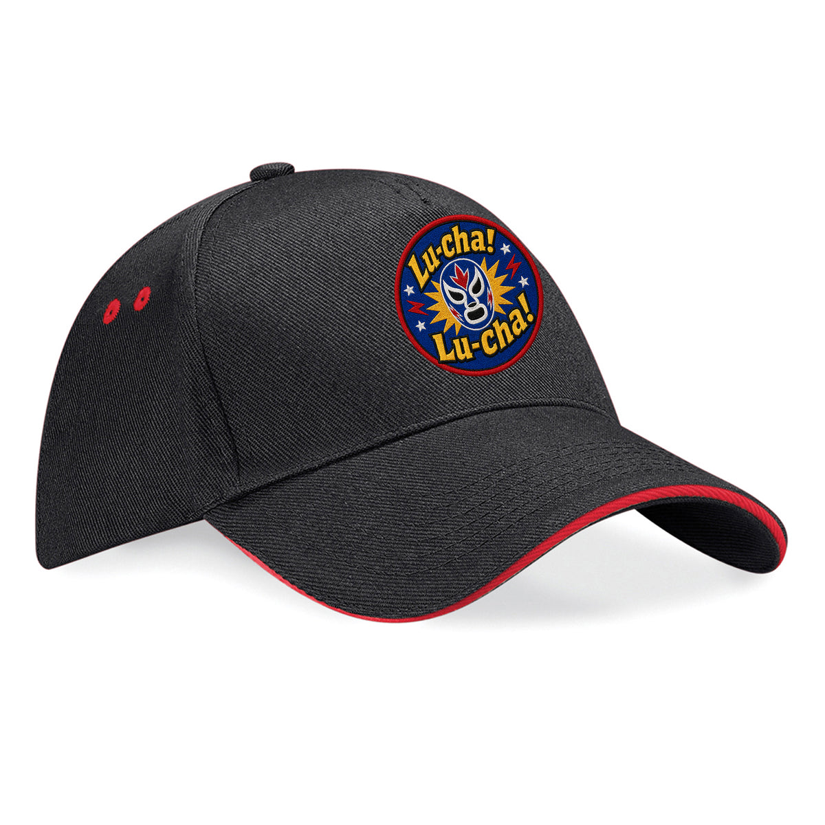 Lu-cha! Lu-cha! Lucha Libre Baseball Cap