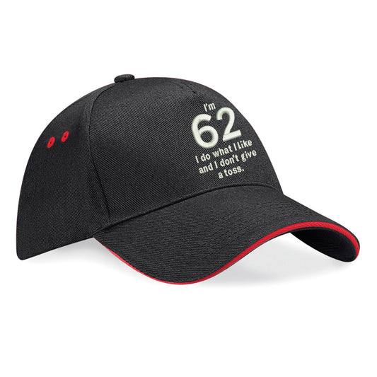 62nd Birthday Baseball Cap