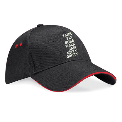 Tank Fly Boss Walk Jam Nitty Gritty Baseball Cap