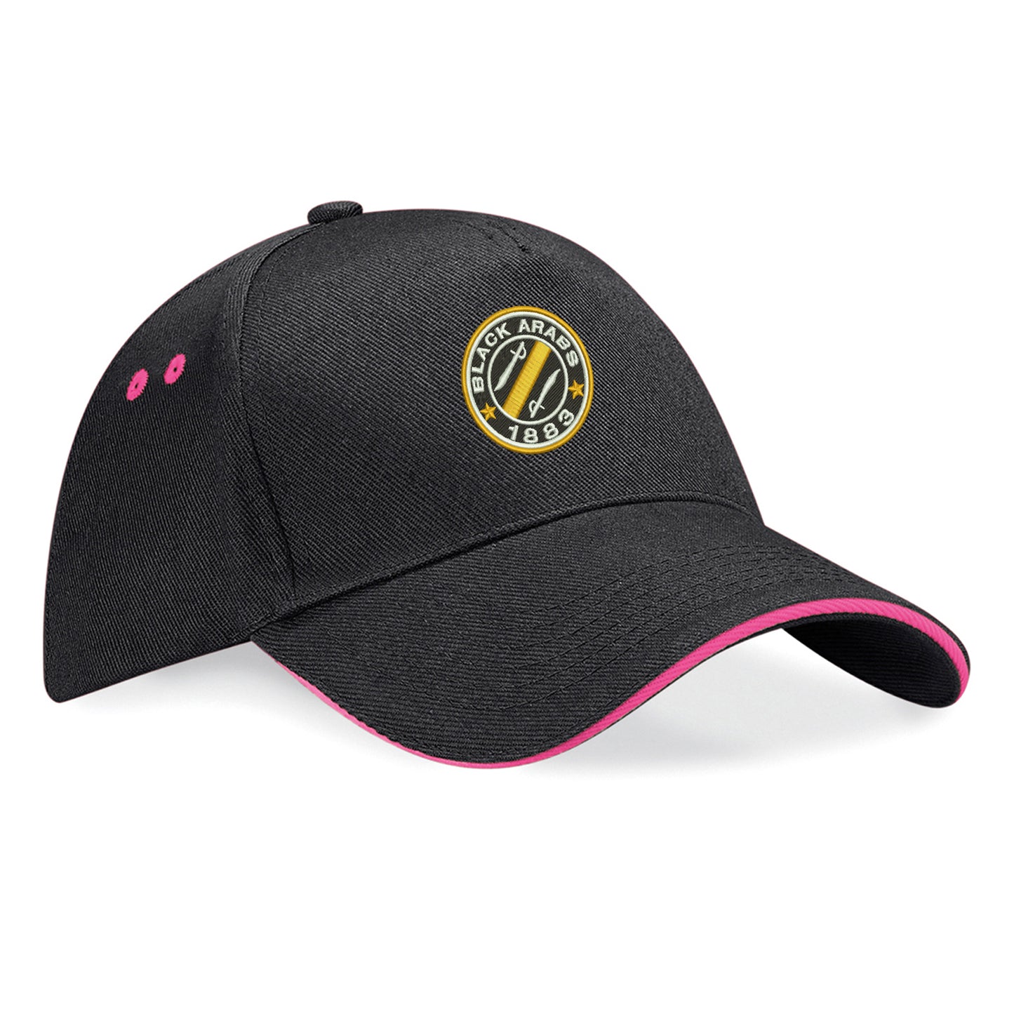 Black Arabs Embroidered Baseball Cap