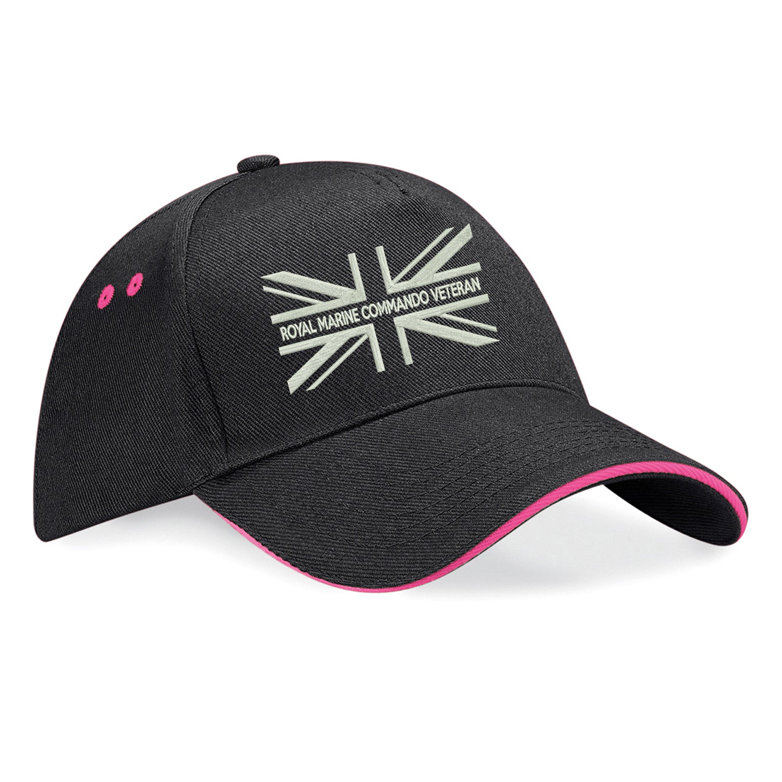 Union Jack Flag Embroidered Baseball Cap