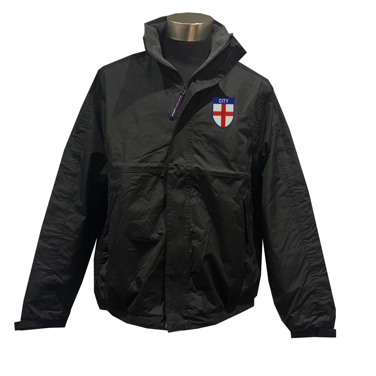 City Flag of England Shield Premium Outdoor Jacket