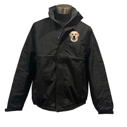 Yellow Labrador Dog Face Jacket