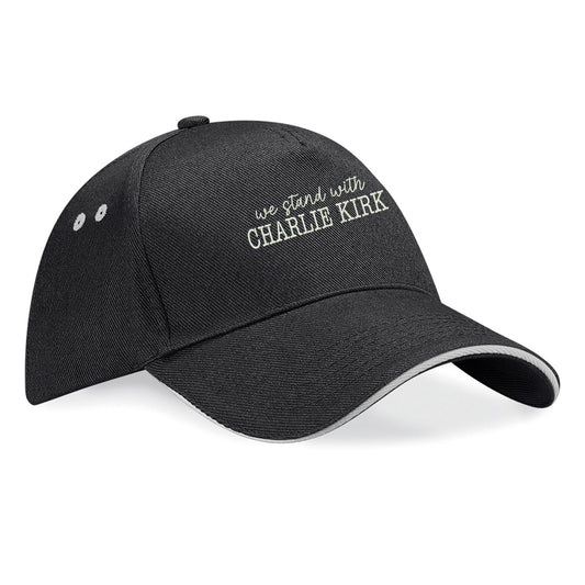 We Stand With Charlie Kirk Baseball Cap