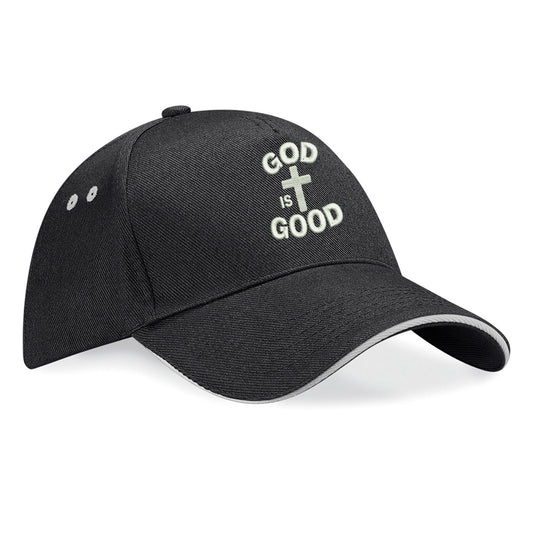God is Good Embroidered Baseball Cap
