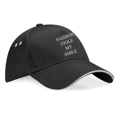 Fashion Stole My Smile Baseball Cap